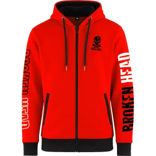 Broken Head Hoodie Color Edition Rot