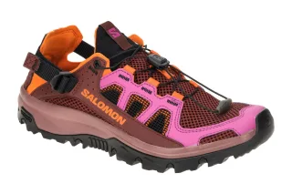 Salomon 479654 TECHAMPHIBIAN 5 Women`s Clog Sneaker Rot - Tawny Port/Willowhe...