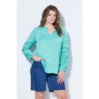 Studio Untold Tunika Tunika A-Shape Langarm mit Spitze