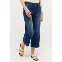 ANGELS 7/8-Jeans Linn City Culotte im Relaxed Fit, mit Gürtel