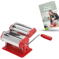 bremermann Nudelmaschine Edelstahl/Metall - inkl. Rezeptbuch