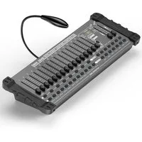 ZonQoonz DJ Controller 384-Kanal-DJ-Controller, DMX-Lichtsteuerung, Bühnenbeleuchtungskonsole
