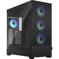 Pop XL Air RGB Black TG Clear Tint, Big-Tower-Gehäuse schwarz