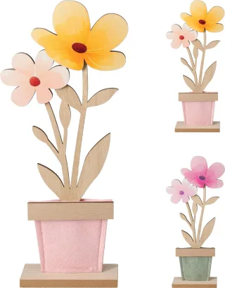 Blumen im Topf