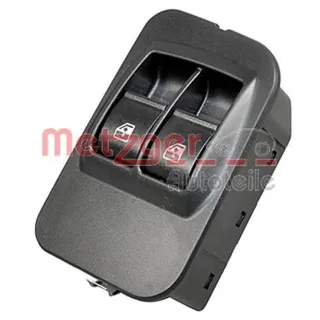 Metzger Schalter f?r Fensterheber Citroen Nemo Fiat Fiorino Qubo Peugeot Bipper