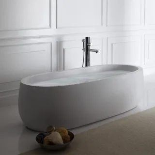 LAUFEN Badewanne Il Bagno Alessi One, 1830x870x460, freistehend,weiß, 24597.2, 2459720000001 H2459720000001