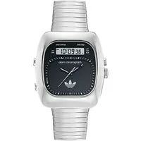 adidas Originals Chronograph RETRO WAVE THREE AOSY250132I, Armbanduhr, Herrenuhr, Damenuhr,Edelstahlarmband,Stoppfunktion,digital