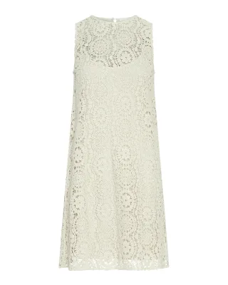 msch copenhagen - MSCHBaxter SL Dress bleached sand - Gr. - L