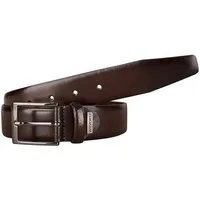 Wilvorst Ledergürtel Wilvorst GÜRTEL Herren Anzug-Gürtel Glattleder Dunkelbraun