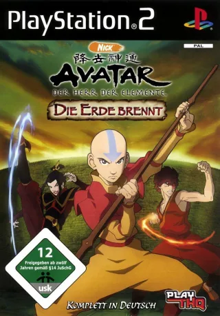Avatar: Der Herr der Elemente - Die Erde brennt [für PlayStation 2]