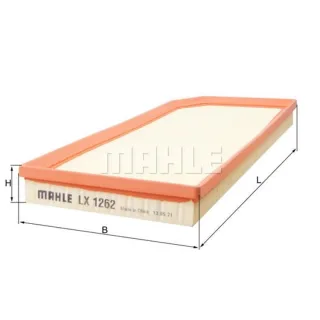 Mahle Luftfilter Audi Seat Skoda VW LX1262