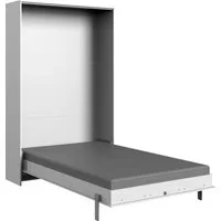 Wimex Schrankbett Juist Schrankklappbett Gästebett vertikal klappbar, 3 Liegeflächen, mit Lattenrost, Made in Germany