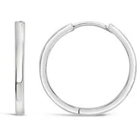 Ars-Argenti Paar Creolen Ohrringe Damen echt 925 Sterling Silber inkl. Geschenkbox (inkl. Schmuckbox), 925 Sterling Silber, Hypoallergen, Wasserfest, Nickelfrei