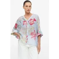 comma Poncho Accessories Semitransparente Tunikabuse aus Viskosemix
