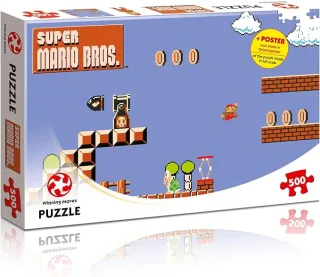 Winning Moves Puzzle 11484 - Super Mario Bros. Higher Jumper [500 Teile]