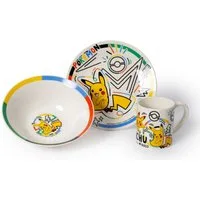 The Pokémon Company Tasse Pokémon - Rainbow Pikachu Frühstücksset (NEU & OVP)