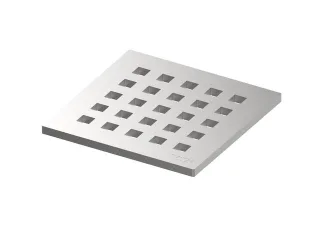 Tece drainpoint S Designrost "quadratum" Edelstahl 100 x 100, 3665006 3665006