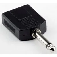 MUSIC STORE Adapter, 6,3 mm Buchse Stecker, mono