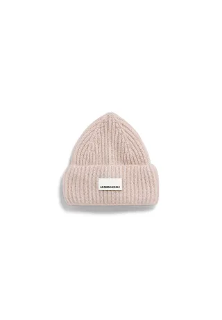 Armedangels - MOHAIR BLEND KNIT HAT W honey melange - Gr. - ONE SIZE
