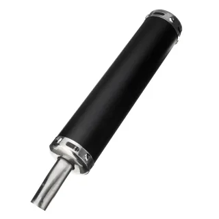 Exhaust Muffler Silencer Pipe Motorcycle Racing 6x28cm Universal For Street Scooter