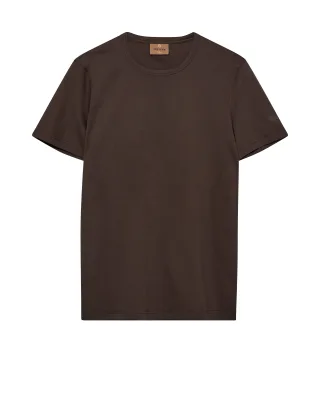 mos mosh gallery - MMGPerry O-SS Tee chocolate brown - Gr. - XL