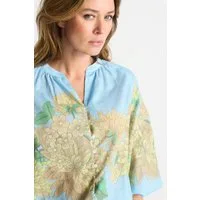 RICHROYAL Klassische Bluse Regular fit mit Blumenmuster
