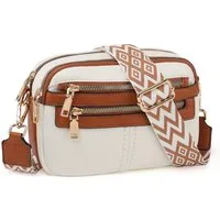 TAN.TOMI Umhängetasche Crossbody Bag Damen Umhängetasche Moderne Taschen Modisch, Vielseitig mit Verstellbarer Schulterriemen