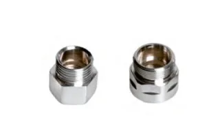 Terma Distanzmutter GW 1/2"-GZ 1/2" , TGUCR001, Chrom TGUCR001
