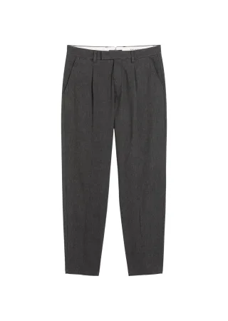 Marc OPolo Casual - Hose Model Belsbo pleats relaxed Dark Grey - Gr. - 32