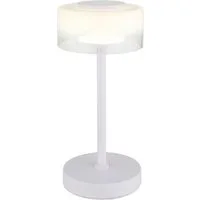 GLOBO LIGHTING LED Tischleuchte BELINDA, LED fest integriert, Tageslichtweiß, Tischlampe/4000K/H: 325mm