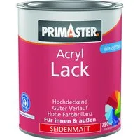 Primaster Acryl-Buntlack Primaster Acryl Lack anthrazit seidenmatt 750 ml