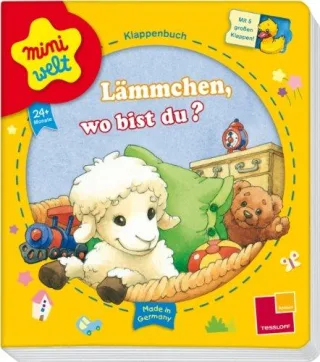 Miniwelt: Klappenbuch. Lämmchen wo bist du?