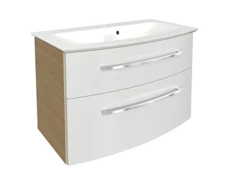 Fackelmann B.style Set Waschtisch 832x546x478 SaEi/weiß, 84412 84412