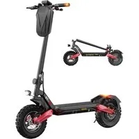 Circooter E-Scooter 10 Zoll Offroad Elektroroller mit Straßenzulassung 80-100km Reichweite, 500,00 W, 20,00 km/h, 15Ah, 720Wh, Doppelter Stoßdämpfung, klappbar, Belastung bis 150kg