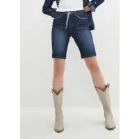bonprix Bermudas schmale Passform, elastisches Material, mit Bindeband