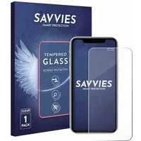 Savvies Displayschutzglas Schutzglas für Apple iPhone 11, Displayschutz 9H Glas Klar Transparent