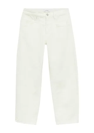 comma - Jeans-Hose weiß - Gr. - 42