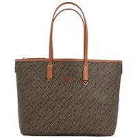 Tommy Hilfiger Tragetasche TH MONOPLAY TOTE LE (Set, Herausnehmbare Innentasche), Damen Schultertasche, Henkeltasche, Shopper mit Allover-Print