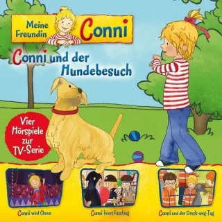 Meine Freundin Conni - Hörspiel zur TV-Serie: Folge 09: Conni Hundebesuch/ Clown/ Fasching/ Dreck-Weg-Tag