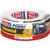 tesa Klebeband (Packung, 1-St) Gewebeband ideal zum Reparieren, Abdichten & Befestigen - weiß