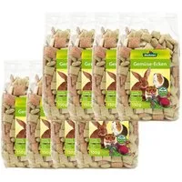 Dehner Gemüse-Ecken für Kaninchen / Nager, 8 x 150 g, für: Kleintiere, knuspriger Nagersnack, mit Proteinen