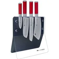 Tanner Spielbesteck F. Dick Messer Set inkl. Messerblock, aus Holz, FSC® - schützt Wald