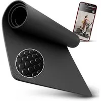 NEOLYMP Bodenmatte Bodenschutzmatte Fitnessgerät –Laufband Matte 8mm Dicke - rutschfest (Bodenschutzmatte Fitness - langlebig & stoßdämpfend - Sportmatte), Fitness Unterlegmatte für Crosstrainer – Gymnastikmatte, Fitnessmatte