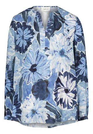 CARTOON - Casual-Bluse Dark Blue/Light Blue - Gr. - 38
