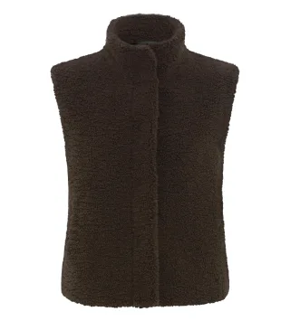 Fuchs Schmitt - Webpelzweste brown - Gr. - 44