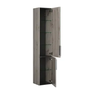 Burgbad Hochschrank Eqio 1760x350x320 Eiche Dekor Silber, HSKW035RF6015 HSKW035RF6015