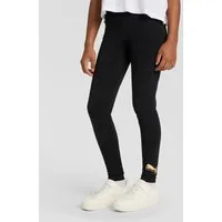 PUMA Leggings ESS METALLIC LEGGINGS G mit Print-Applikation, aus Baumwolle und Elasthan, pflegeleicht