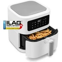 Medion® Heißluftfritteuse MD11740 E40 XL, 2000 W, digitales Bedienfeld, 9 Automatikprogramme