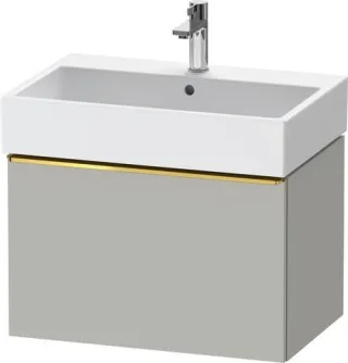 Duravit D-Neo Waschtischunterbau wandhängend Betongrau Matt 684x442x440 mm - DE4272034070000 DE4272034070000