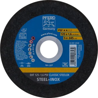 PFERD TOOLS Trennscheibe EHT gerade Universallinie PSF CLASSIC STEELOX für Stahl/VA - 61715253